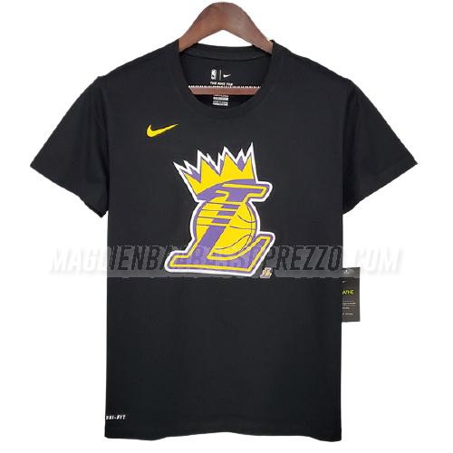 maglietta lebron james los angeles lakers di ts4 nero