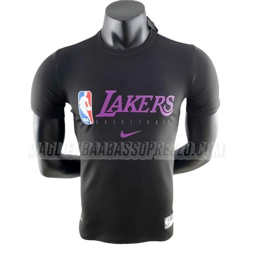 maglietta los angeles lakers di ts34 nero