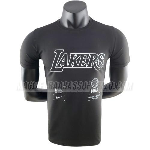 maglietta los angeles lakers di ts36 nero