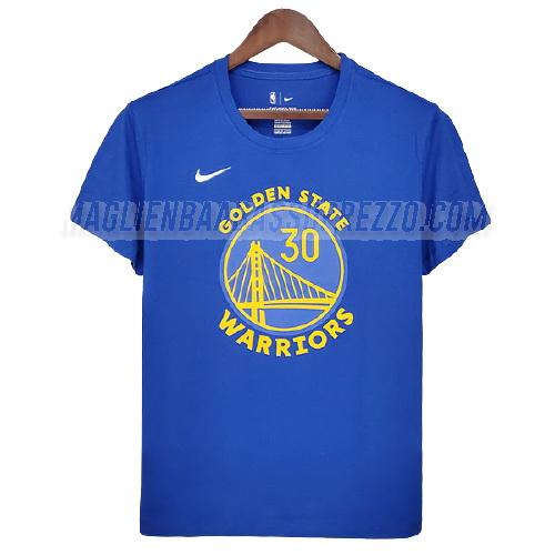 maglietta stephen curry golden state warriors di ts17 blu