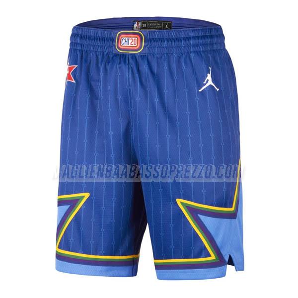 pantaloncini basket all-star di 2020 blu