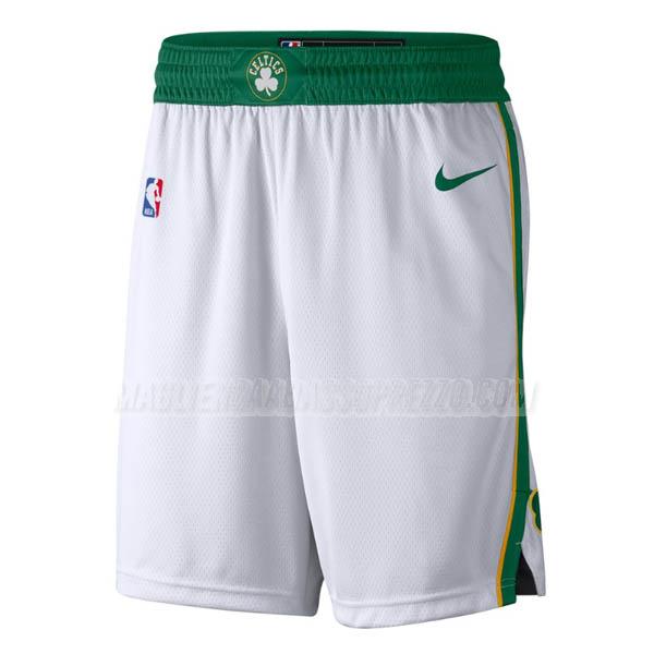 pantaloncini basket boston celtics di city edition 2019 bianco