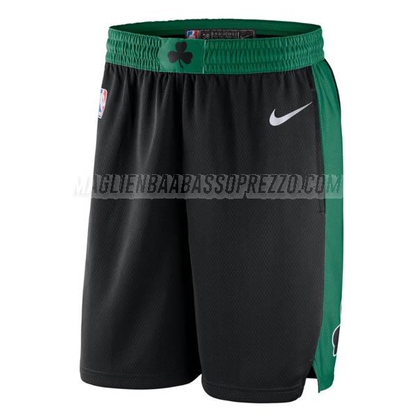 pantaloncini basket boston celtics di statement edition 2023 nero