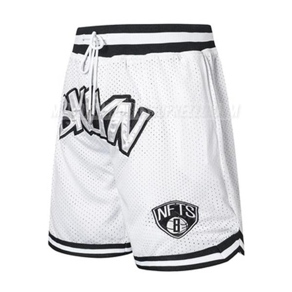 pantaloncini basket brooklyn nets di just don bianco