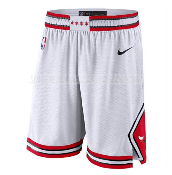 pantaloncini basket chicago bulls di association edition 2023 bianco