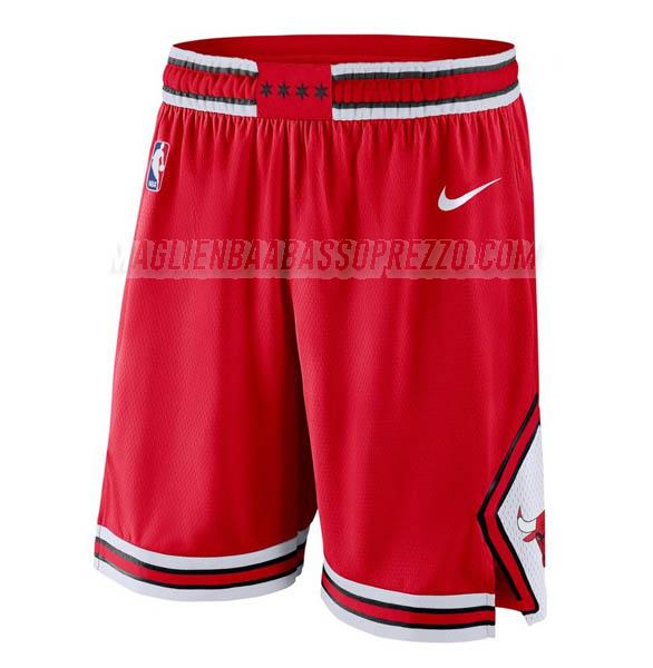 pantaloncini basket chicago bulls di icon edition 2023 rosso