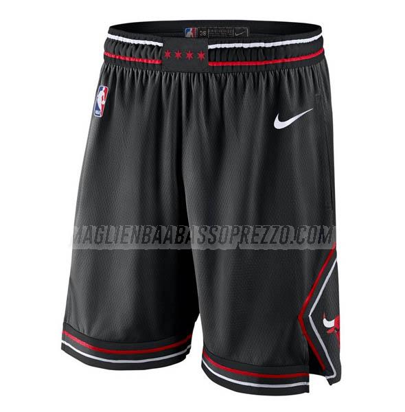 pantaloncini basket chicago bulls di statement edition 2023 nero