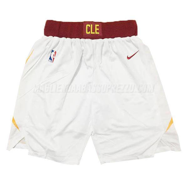 pantaloncini basket cleveland cavaliers di association edition 2022 bianco