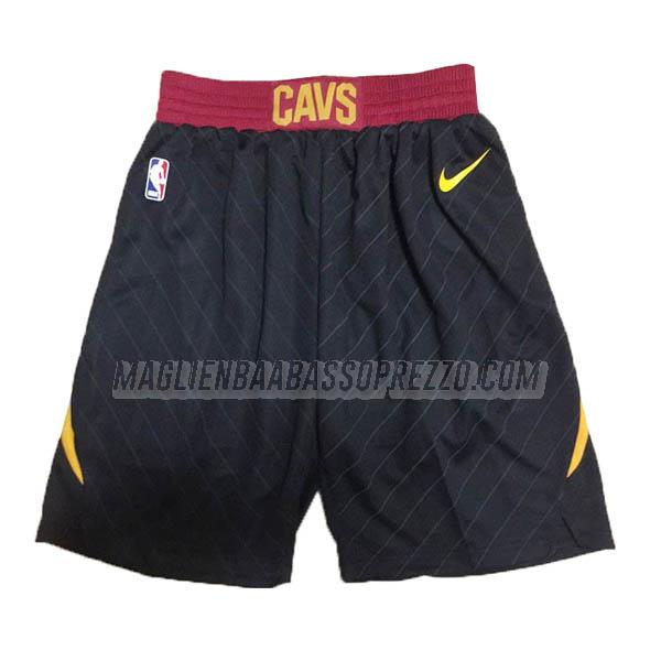 pantaloncini basket cleveland cavaliers di statement edition 2022 nero