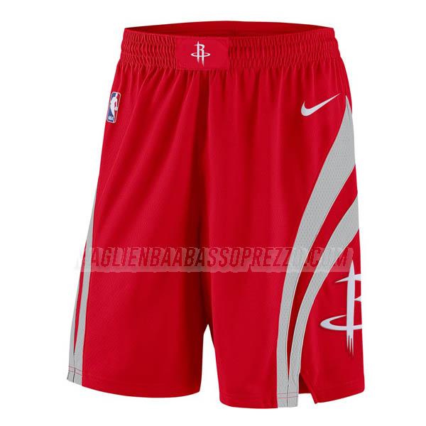 pantaloncini basket houston rockets di classic edition 2017 rosso