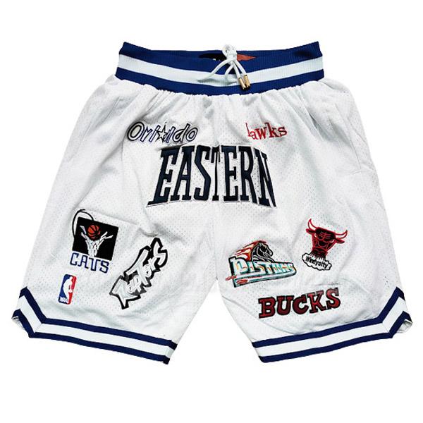 pantaloncini basket logo della squadra nba di just don bianco