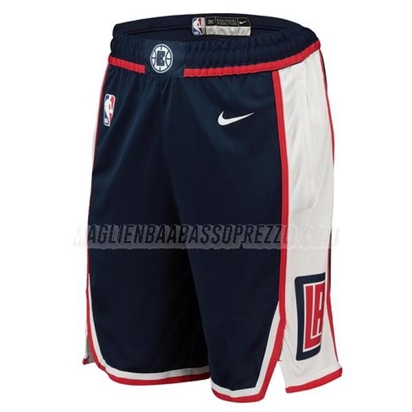 pantaloncini basket los angeles clippers di city edition 2021 nero