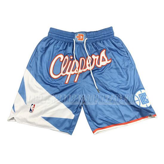 pantaloncini basket los angeles clippers di just don city edition 2022 blu