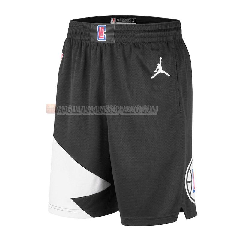 pantaloncini basket los angeles clippers di statement edition 2022-23 nero