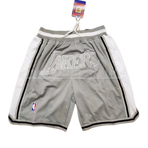 pantaloncini basket los angeles lakers di just don grigio