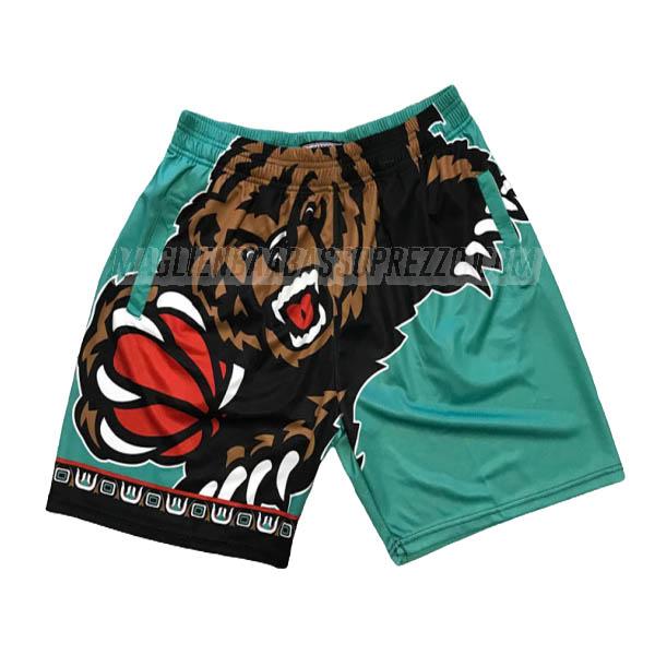 pantaloncini basket memphis grizzlies di big face verde