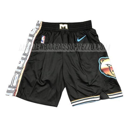 pantaloncini basket memphis grizzlies di city edition 2023 nero