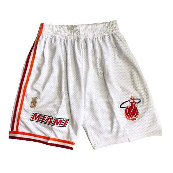 pantaloncini basket miami heat di con tasca bianco