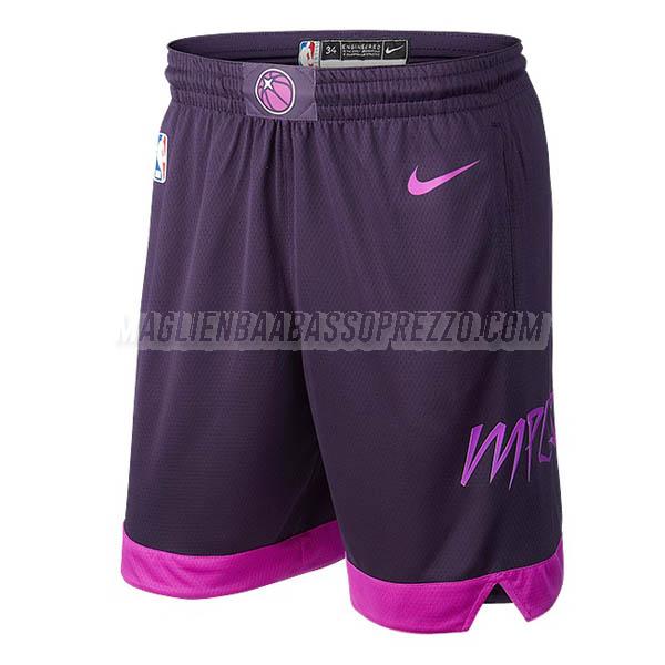 pantaloncini basket minnesota timberwolves di city edition 2019