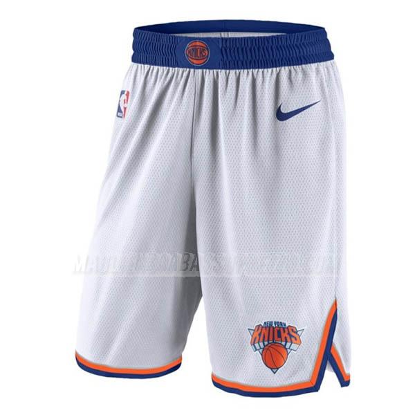 pantaloncini basket new york knicks di association edition 2023 bianco