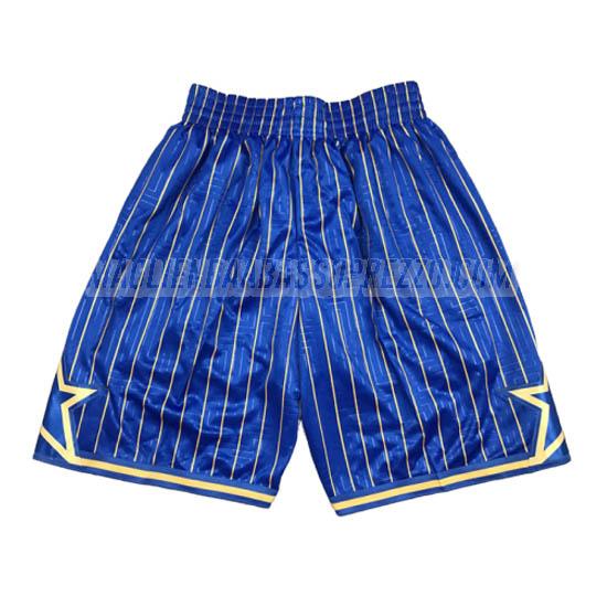 pantaloncini basket orlando magic di classic edition 2019 blu