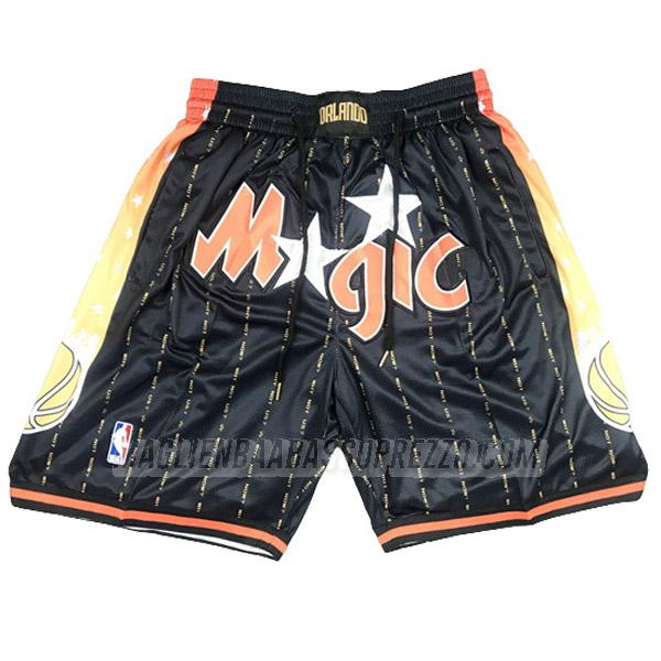 pantaloncini basket orlando magic di just don city edition 2022 nero