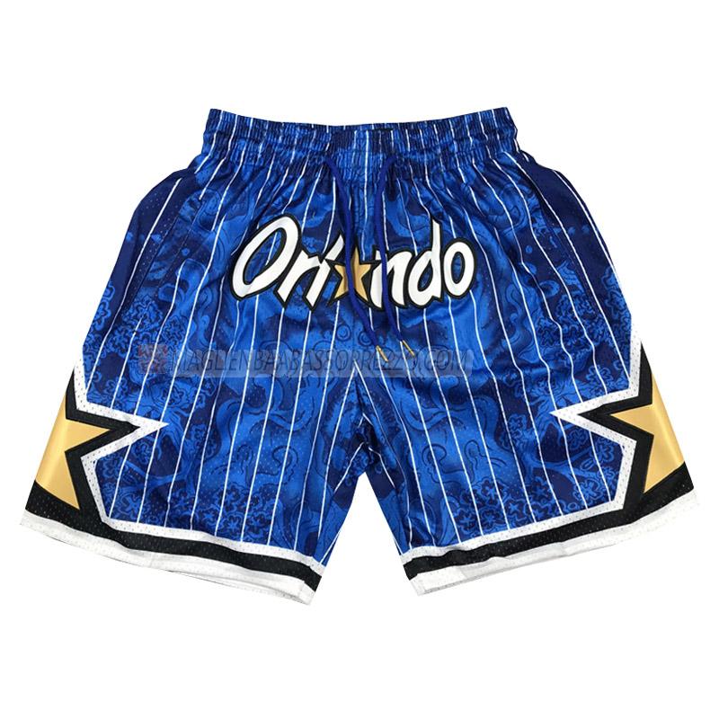 pantaloncini basket orlando magic di tiger year edition 2023 blu