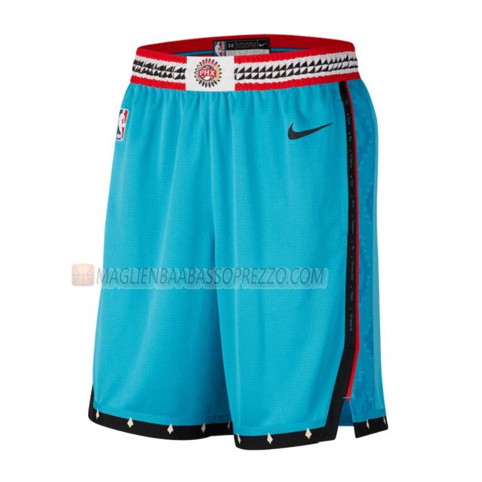 pantaloncini basket phoenix suns di city edition 2023 verde acqua