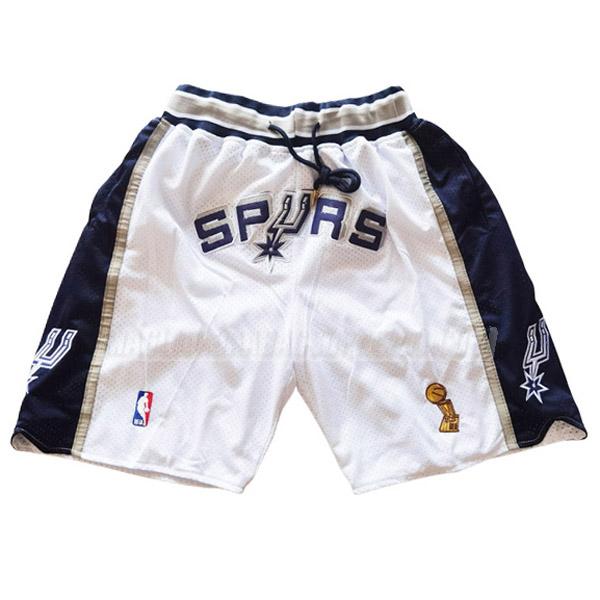 pantaloncini basket san antonio spurs di con tasca bianco